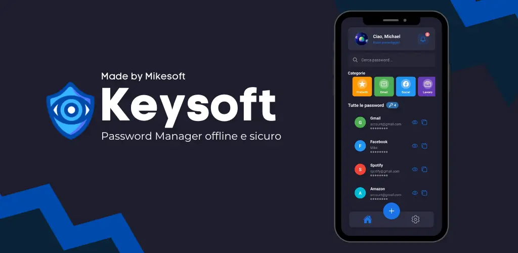 KeySoft Password Manager app